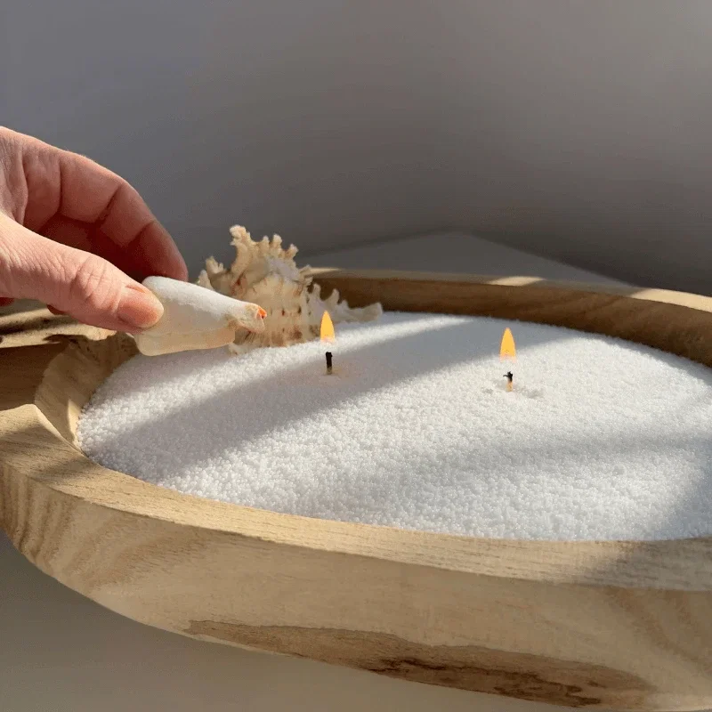 Ceară Perlată (Candle Sand) pentru Lumânări în Recipient și Reumpleri - utilizare directă, fără topire - 1 Kg [2]