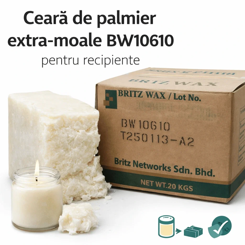 Ceară de palmier extra-moale BW10610 - pentru recipiente [1]