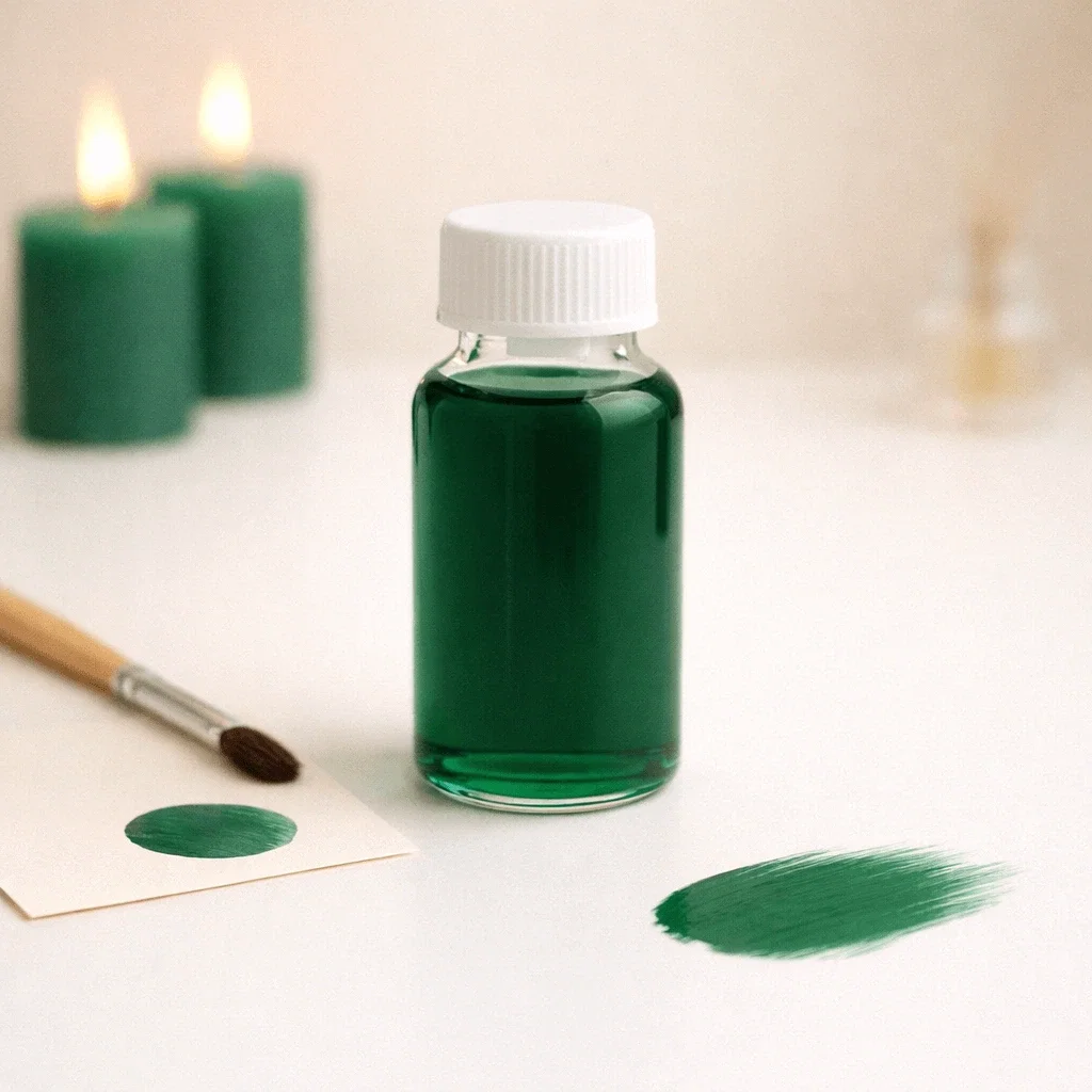 Materii Prime – Lumânări & Săpun - Colorant Lichid Hunter Green 10 ml