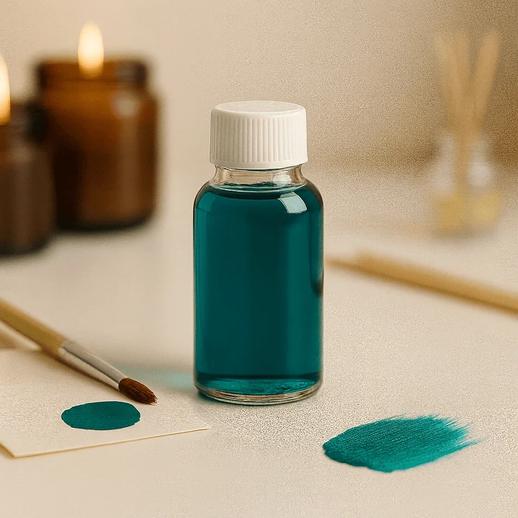 Materii Prime – Lumânări & Săpun - Colorant Lichid TEAL 10 ml