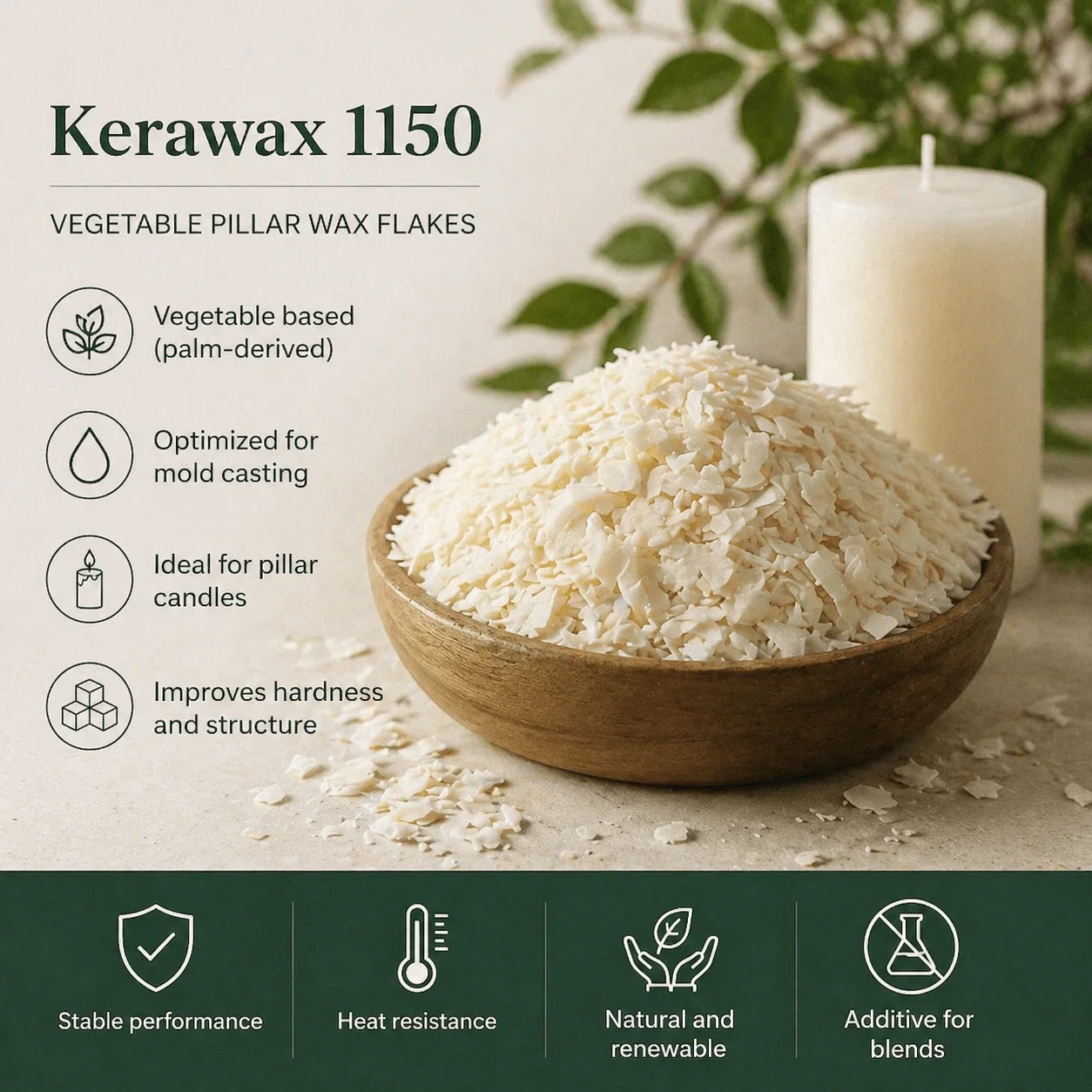 Kerawax 1150 – Aditiv fulgi | se folosește în blend [1]