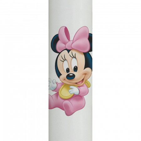 Lumanare Botez Baby Minnie cu babetica galbena [3]