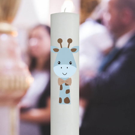 Lumânări Botez simple - Lumanare Botez Girafa Ola