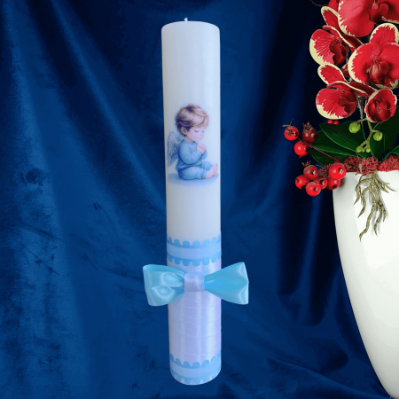 Lumanare botez decorata baby angel [1]