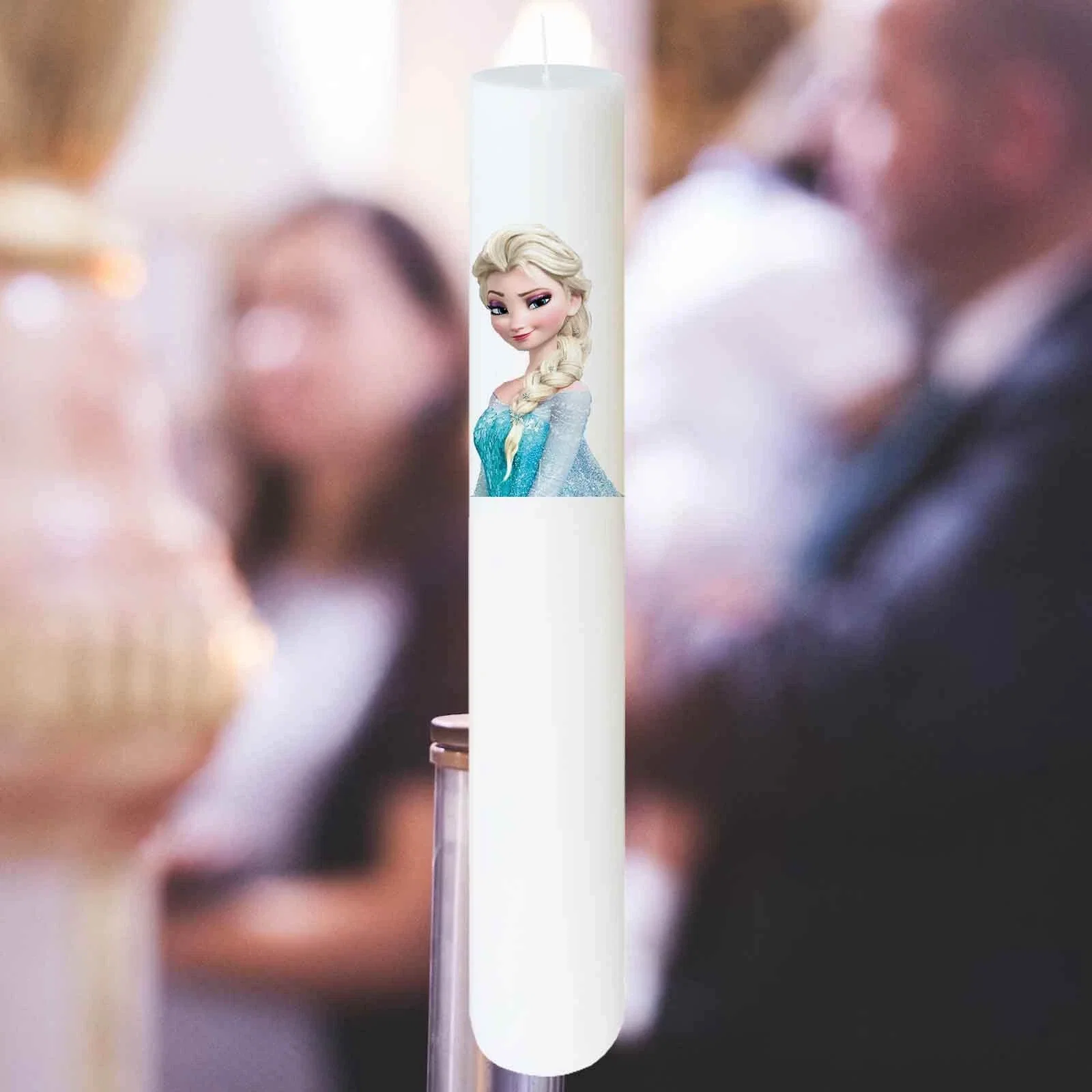 Lumânări Botez simple - Lumanare Botez Elsa
