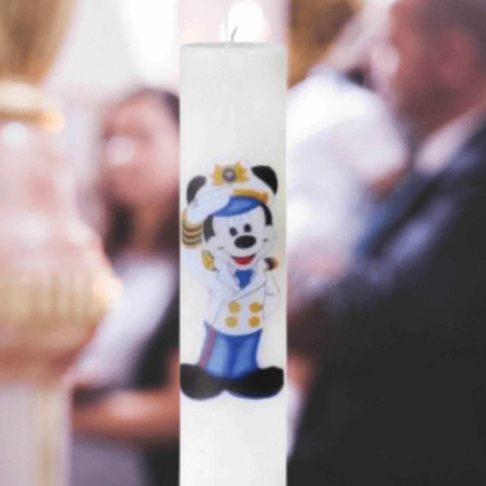 Lumânări Botez simple - Lumanare Botez Marinarul Mickey