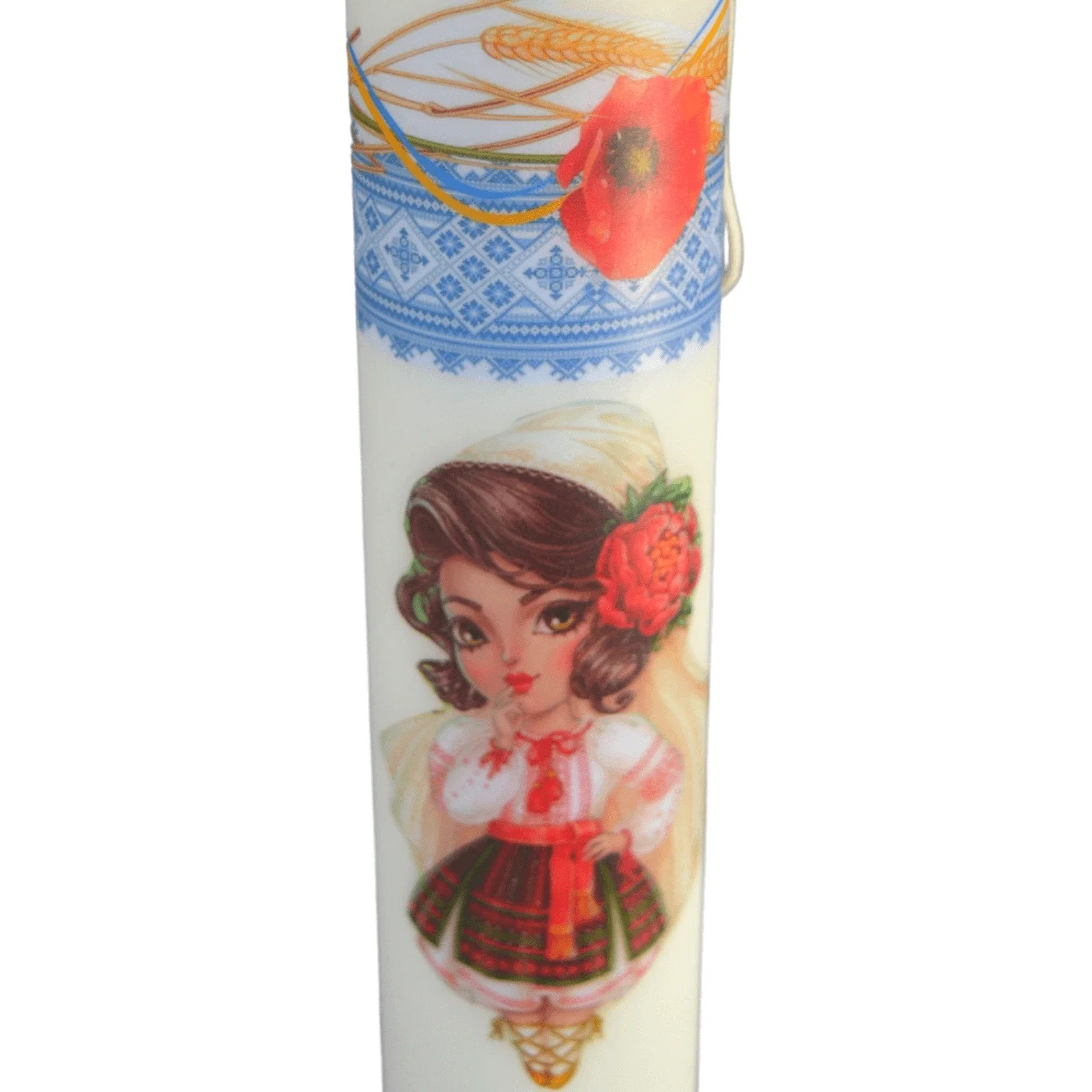 Lumanare Botez Traditionala Fete [4]