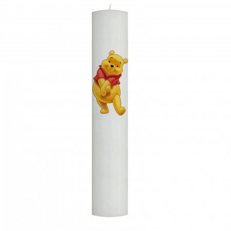 Lumanare Botez Winnie cu vesta rosie [1]