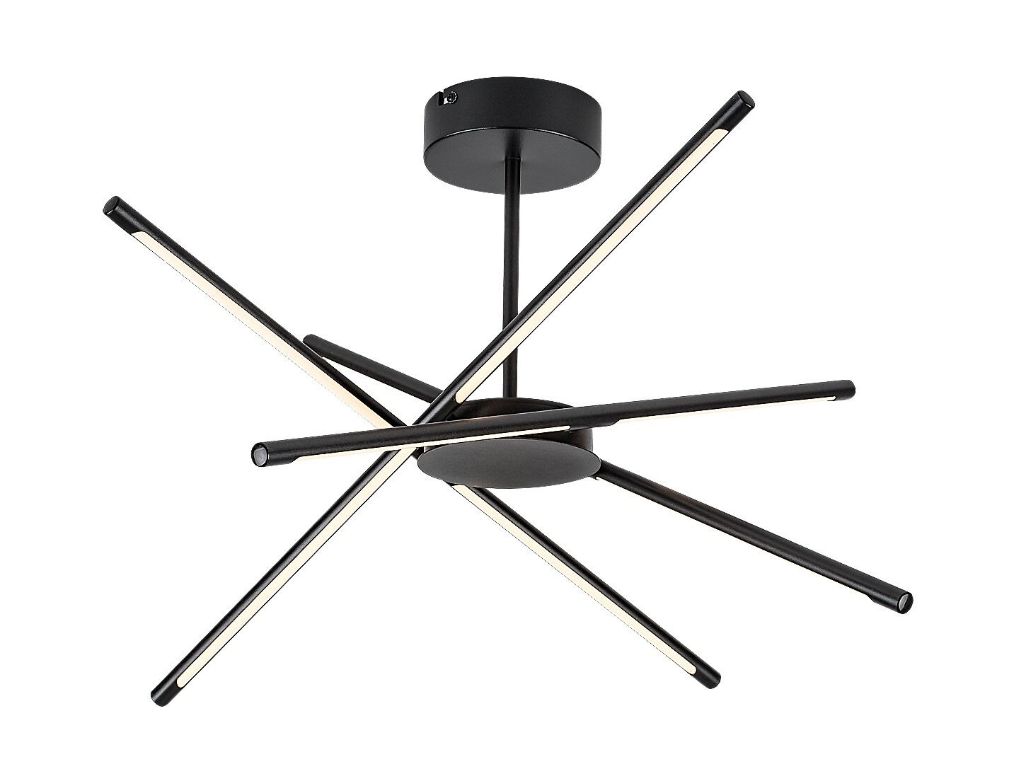 ILUMINAT - Plafoniera Rabalux Henli2 LED 40W 2800lm 3000K metal plastic negru alb IP20