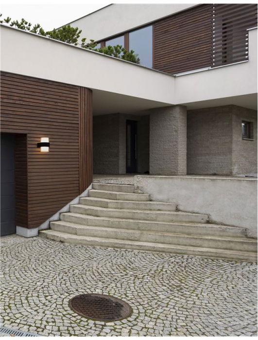 9925666 Aplica Nova Luce DARF LED 2x5W 690lm 3000K IP65 Aluminium ABS Diffuser Sandy Black CRI>80 Beam Angle 115° Light Up & Down [7]