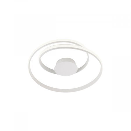 BLACK FRIDAY 2024 - 01-1886 Aplica/Plafoniera REDO TORSION LED 29W 2589lm 4000K IP20 Aluminiu Matt White CRI80 3 STEP DIMMING