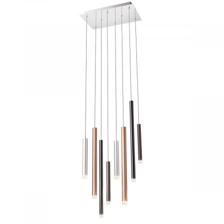 BLACK FRIDAY - 01-2049 Suspensie REDO MADISON LED 32W 2176lm 3000K IP20 Aluminiu Silver/chrome/copper/brown/black CRI80