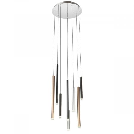 BLACK FRIDAY - 01-2053 Suspensie REDO MADISON LED 32W 2176lm 3000K IP20 Aluminiu Silver/chrome/copper/brown/black CRI80