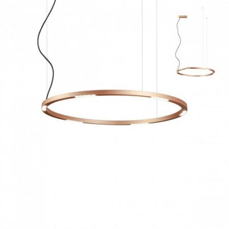 BLACK FRIDAY - 01-2206 Suspensie REDO UNION LED 50W 3948lm 3000K IP20 Aluminiu Mat Gold CRI 90 Nedimabil