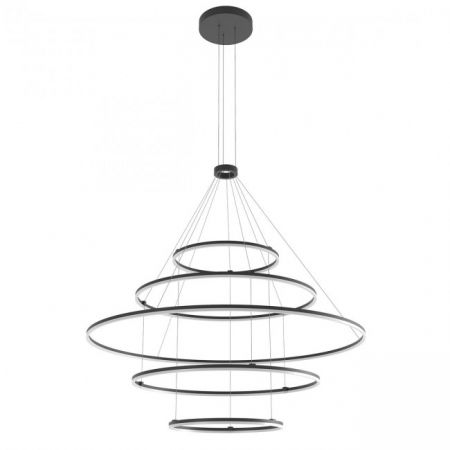 ILUMINAT INTERIOR - 01-2488 Suspensie REDO ORBIT LED 286W 21345lm 4000K IP20 Aluminiu Bronze CRI 80 Dimabil TRIAC