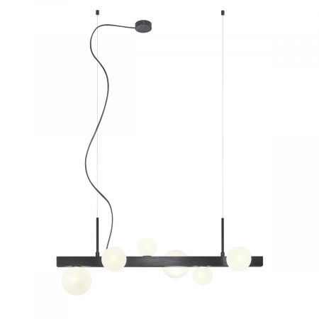 BF LUSTRE - 01-2375  Suspensie  REDO GOJI, BRUSHED BLACK, G9, 6 x max.28W, IP20