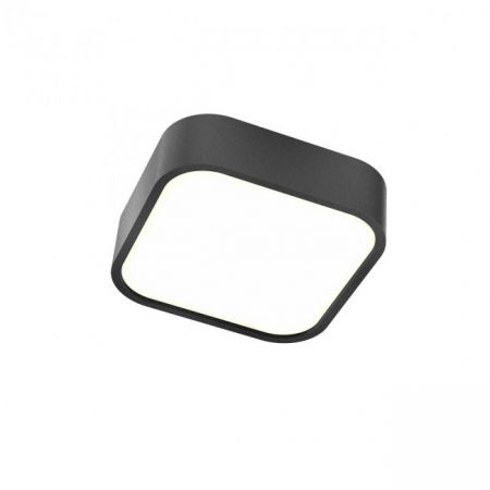 BLACK FRIDAY 2024 - 01-2497 Plafoniera REDO SCREEN IP LED 15W 975lm 3000K IP44 Aluminiu Sand Black CRI80 Nedimabil