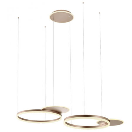 BF LUSTRE - 01-2610 Suspensie REDO SIGUA LED 114W 6198lm 3000K IP20 Aluminiu Sand Coffee CRI 90 Dimable 3 step