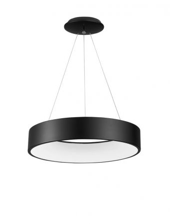 ILUMINAT - 6167220 Suspensie Nova Luce RANDO LED 42W 2520lm 3000K IP20 Metal & Acril Black NOVALUCE