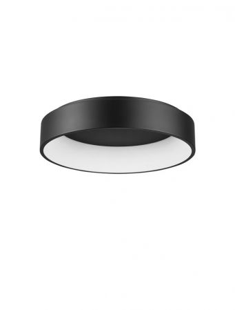 ILUMINAT - 6167240 Plafoniera Nova Luce RANDO LED 42W 2520lm 3000K IP20 Metal & Acril Black NOVALUCE