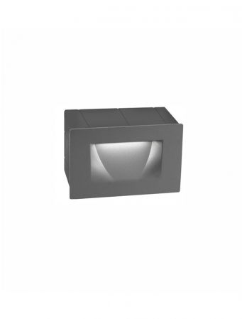 ILUMINAT - 726401  Nova Luce KRYPTON LED 3W 270lm 3000K IP54 Aluminium Dark Gray Beam 15 degrees