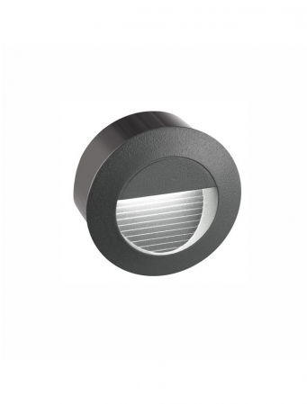 ILUMINAT - 726407  Nova Luce KRYPTON LED 3W 270lm 3000K IP54 Aluminium Dark Gray Beam 27 degrees