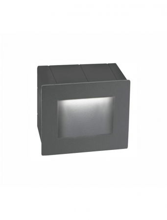 ILUMINAT - 727002  Nova Luce KRYPTON LED 3W 270lm 3000K IP54 Aluminium Dark Gray Beam 15 degrees
