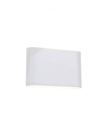 Moderne - 740403 Aplica Nova Luce SOHO LED 2x5W 800lm 3000K IP54 Aluminium Glass Diffuser Sandy White Beam 2x60 degrees