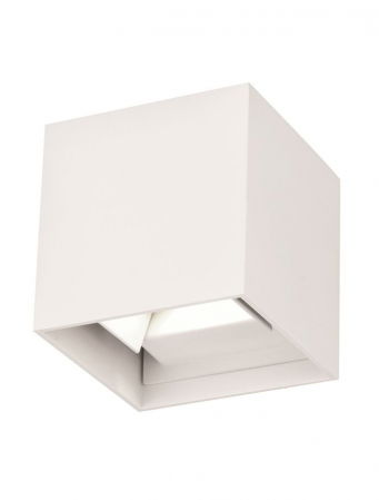 ILUMINAT - 747406 Aplica Nova Luce COMO LED 2x3W 510lm 3000K IP54 Aluminium  Sandy White  Adjustable Beam
