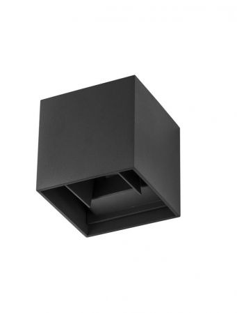 ILUMINAT - 847408 Aplica Nova Luce COMO LED 2x3W 510lm 3000K IP54 Aluminium Black Adjustable Beam