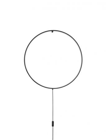 Moderne - 9108312 Aplica Nova Luce RING LED 18W 950lm 3000K IP20 Aluminiu/Acril Sandy Black