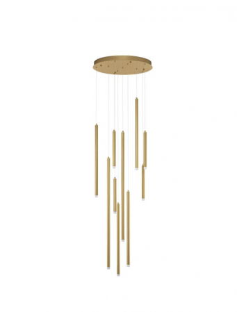 Candelabre - 9287940 Candelabru Nova Luce TRIMLE LED 26W 1861lm 3000K  Aluminium & Acrylic Sandy Gold Dimabil Triac IP20