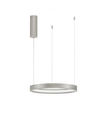 ILUMINAT - 9345614 Lustra Nova Luce PERRINE LED 22W 1540lm 3000K Aluminium & Acrylic Bruched Champagne Silver Dimabil Triac IP20