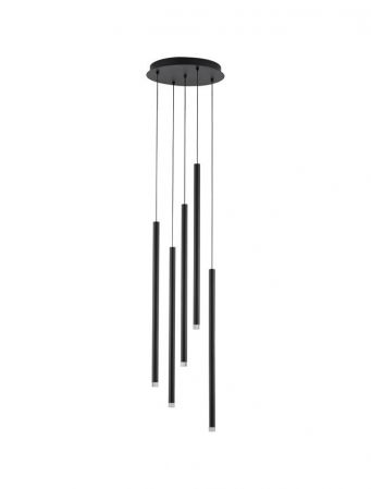 Candelabre - 9540203 Candelabru Nova Luce DANDIA LED 27W 1312lm 3000K Aluminum Black Nedimabil IP20