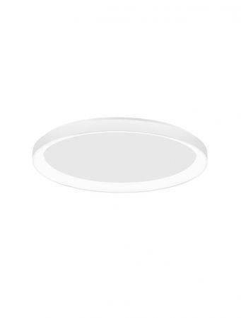 ILUMINAT INTERIOR - 9853675 Plafoniera Nova Luce PERTINO LED 50W 3134lm 3000K Aluminium & Acrylic Sandy White Dimabil Triac IP20