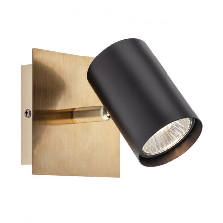 Moderne - Aplica Crius 04-537, 1 x GU10, negru + alama