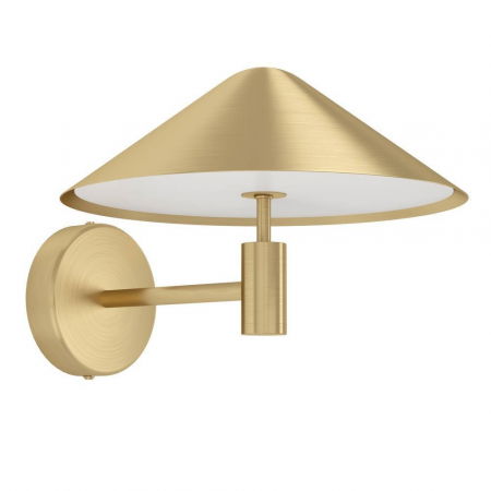 EGLO INTERIOR - Aplică EGLO PARAGUAY 390273, 1X12W, 3000K, Oțel, Alamă matisată