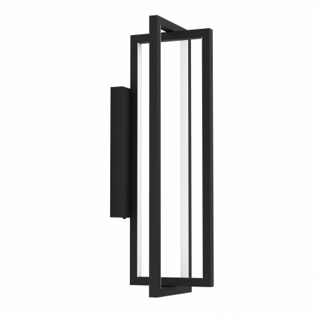 Moderne - Aplica  EGLO Siberia LED 15,5W 3000-6500K 2200lm Otel Negru IP20