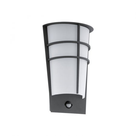 EGLO EXTERIOR - Aplica exterior cu senzor EGLO BREGANZO 96018, LED 2x2,5W 360lm 3000k