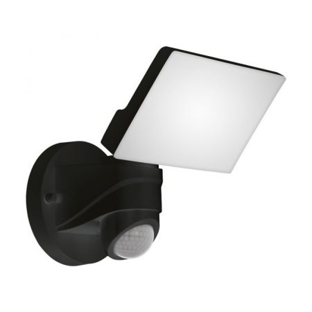 EGLO EXTERIOR - Aplica exterior cu senzor EGLO PAGINO 98178, LED 15W 1600lm 5000k, Plastic/Negru