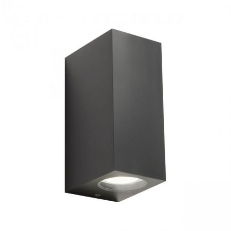 BLACK FRIDAY 2024 - Aplica exterior Punta 90152, gri inchis, 2XGU10, IP44