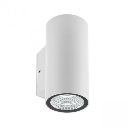 BLACK FRIDAY 2024 - Aplica exterior Redo RAM 90078 LED 2x3W h128 Ø58.5 540lm 3000K IP65 Nedimabil Alb