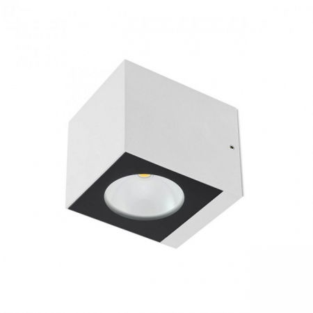 BLACK FRIDAY 2024 - Aplica exterior Redo TEKO 90100 LED 2x6W h91 Ø 980lm 3000K IP65 Nedimabil Alb mat