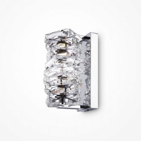 Moderne - Aplica Maytoni Coil MOD124WL-L6CH3K LED 6W 3000K 300lm Metal/Glass Chrome IP20
