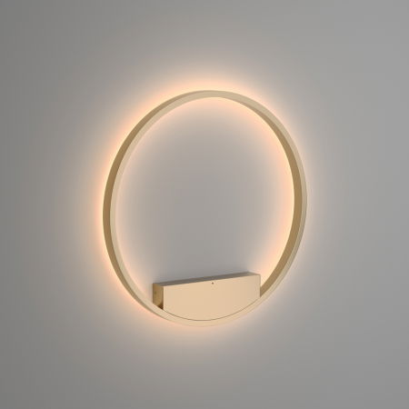 ILUMINAT INTERIOR - Aplica Maytoni Rim MOD058WL-L35BS3K LED 37W 3000K 1800lm Aluminiu Gold IP20