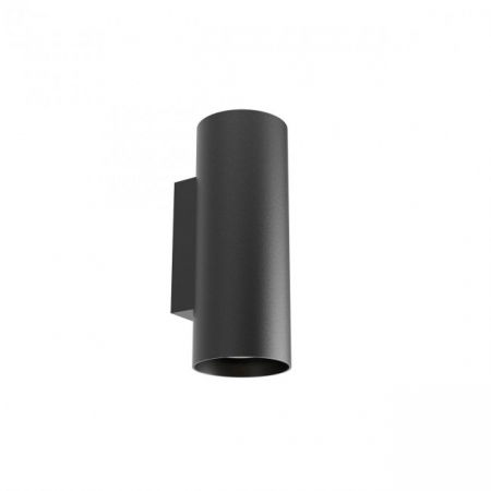 Aplica REDO CORINTH 01-3415 GU10 2x7W    Aluminiu Extrudat Negru Mat IP20