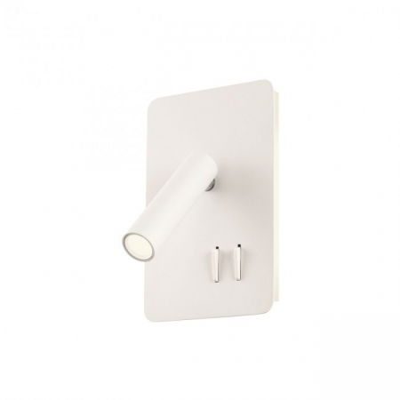 BLACK FRIDAY - Aplica Redo QUDA 01-2979 Alb mat LED 9W 465lm 3000K IP20