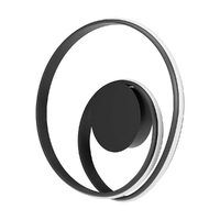 ILUMINAT - Aplica REDO Torsion 01-4356 LED 30W 2820lm 2700K/4000K Sand Black IP20