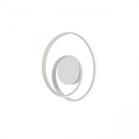 BLACK FRIDAY 2024 - Aplica Redo Torsion LED Dimabila (3 step) alb mat 26W 2610/1690 lumeni alb cald 3000K 01-1789