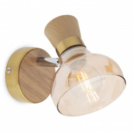 Moderne - Aplica Smarter Bowie, auriu, 1XE14, 04-475